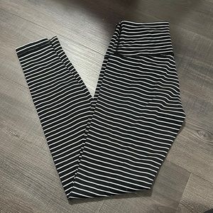 Lululemon Wunder Under Parallel Stripe